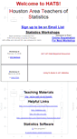 Mobile Screenshot of houstonats.org